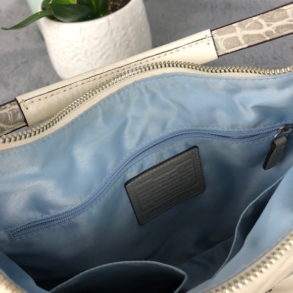 COACH Kristin Leather Spectator Shoulder Bag - Picture 7 of 10